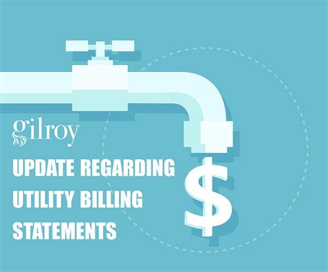 city of gilroy bill pay|UPDATE Regarding City of Gilroy Utility Billing Statements.